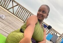 "Happiness is totally free" – Fast rising Actress, Temilade Kosoko says as she shares new sultry photos of herself On IG